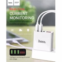 Cốc sạc nhanh 3 cổng (3 USB) 5A MAX Hoco 3-Ports