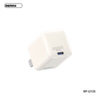 Cốc sạc nhanh cổng Type C REMAX RP-U135 PD 20W(Trắng)