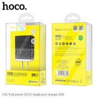 Cốc sạc nhanh Hoco C42 Quick Charge 3.0