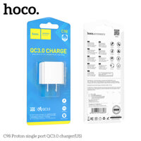 Cốc sạc nhanh Hoco một cổng C98 Proton Quick Charge 3.0