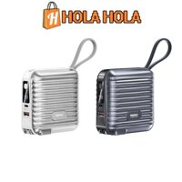 Cốc sạc nhanh kiêm pin dự phòng Remax RPP-75 15000mAh sạc nhanh PD max 35W tích hợp cáp sạc Type C, L