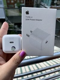 Cóc sạc nhanh Nano iPhone 20W G60 zin 1 cổng Type-C củ nhỏ full box [BH 6 tháng]