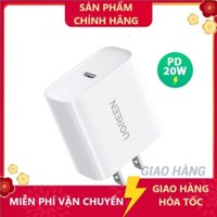 Cốc sạc nhanh PD 20W UGREEN CD137 Type-C | Củ cáp sạc UGREEN60449 60450 cho  / Samsung / Xiaomi / Oppo / Vivo