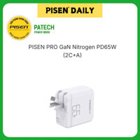 Cốc Sạc Nhanh PISEN 3 Cổng PD65W (2C+A)