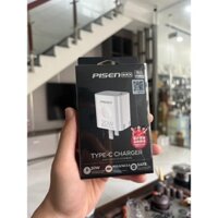 Cốc sạc nhanh Pisen PD 20W an toàn chống chai pin dành cho Samsung, iPhone. Bảo hành 6 tháng lỗi 1 đổi 1