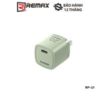 Cốc Sạc Nhanh REMAX RP-U1 Chuẩn CN Cổng Type C PD Max 20W