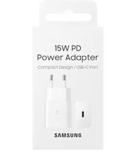 Cốc Sạc Samsung Power Adapter 15W Type C PD EP-T1510 - Hàng Chính Hãng - Trắng
