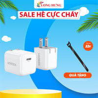 Cốc sạc Ugreen Foldable Mini Fast Charger 20W CD249 - Hàng chính hãng - Trắng