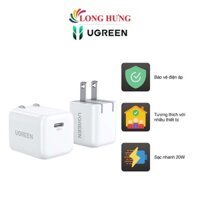 Cốc sạc Ugreen Foldable Mini Fast Charger 20W CD249 - Hàng chính hãng