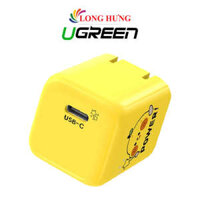 Cốc sạc Ugreen Foldable Mini Fast Charger 20W CD249 - Hàng chính hãng - Vàng