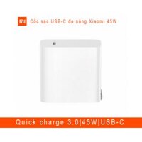 CỐC SẠC USB-C ĐA NĂNG XIAOMI 45W (HỖ TRỢ SẠC LAPTOP)