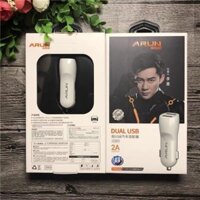 Cóc sạc xe ARUN 2 cổng USB chính hãng 			 			 			 | Hoàng Anh SG Shop
