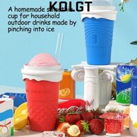 Cốc Sinh Tố Mùa Hè KOLGT 500 ML, Cốc Làm Mát Tự Làm Mát Slushy, Cốc Làm Mát Nhanh Di Động DIY