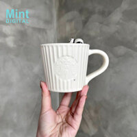 Cốc Starbucks 296ml Cốc Nước Gốm Trắng Cốc Du Lịch Gấu Trúc Series Cà Phê Gấu Trúc Để Bàn Cốc Nước
