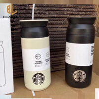 Cốc Starbucks Inox 304 Bình Giữ Nhiệt Cốc Cà Phê Trà Tách Nước 400ml