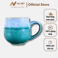 Cốc sứ An Việt Bát Tràng có quai CS9