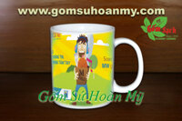 Cốc sứ bát tràng Jasmine in ảnh toàn bộ cốc Mobi fone