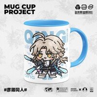 Cốc Sứ Có Nắp Và Muỗng Họa Tiết Anime Thung Lũng Yanqing Fantasy Honkai: Star Rail Yanqing