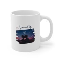 Cốc sứ in ảnh cặp đôi – cốc tình yêu