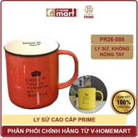Cốc sứ Prime mã PR26-008 uống cà phê nước trà gốm sứ cao cấp - Phân phối chính hãng bởi Vhomemart
