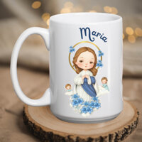 Cốc Sứ Quà Tặng In Hình Đức Mẹ Maria - Ly Sứ Dễ Thương Beati