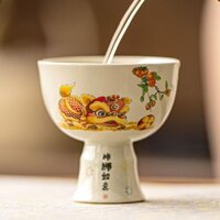 Cốc Sứ Uống Nước In Hình Rồng Dễ Thương