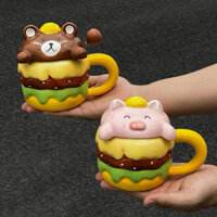 Cốc Sứ Vô Tri Hình Gấu Dễ Thương Lạ mắt