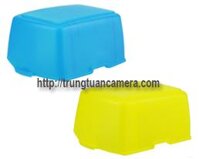 Cốc tản sáng màu vàng & xanh cho đèn Flash Nikon SB-900 / SB-910