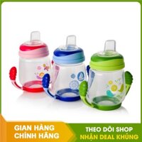 Cốc tập uống 2 tay cầm với đầu hút silicon mềm Upass (Made in Thailand) UP0146N - Chính Hãng