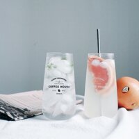 Cốc thủy tinh cao chịu nhiệt dùng uống trà, cafe, nước detox