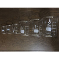 Cốc thủy tinh, cốc đong chịu nhiệt 10ml, Duran - Đức