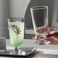 Cốc thủy tinh, Cốc nước ép đào Bantam, Đồ uống lạnh, Nước lấp lánh, Cà phê, Cốc phong cách Mỹ đá, Cốc nước gia đình