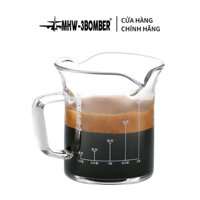 Cốc Thủy Tinh Đong Cà Phê Có Vạch Chia 80ml MHW-3BOMBER  DOUBLE SPOUTS