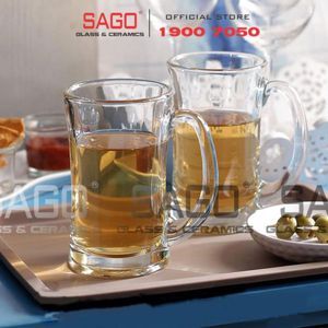 Cốc thủy tinh Ocean Lugano Mug 330ml