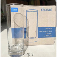 Cốc Thủy Tinh Ocean New York Long Drink 310ml 6 chiếc B07811 Ly thủy tinh nước chanh cafe trà hoa quả