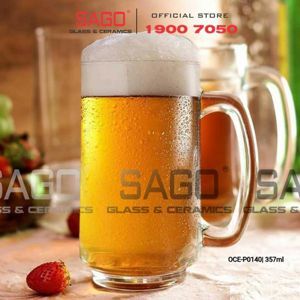 Cốc thủy tinh Ocean Playboy Beer Mug 357ml