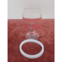 Cốc thủy tinh xông hơi dành cho spa. Máy xông 1 cần HD- 707