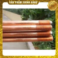 Cọc tiếp địa thép mạ đồng D14-1,2m