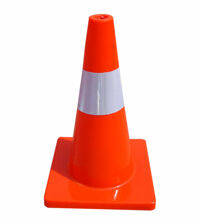 Cọc tiêu nhựa phản quang loại 70cm Hàn Quốc