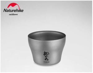 Cốc titanium 2 lớp Glamping NatureHike NH20CJ020