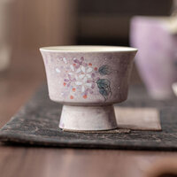 Cốc trà gốm sứ Cốc gốm không tay cầm cổ điển cho cà phê trà