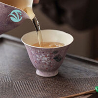 Cốc trà gốm sứ Trung Quốc làm bằng tay Cốc trà KungFu dành cho nam giới