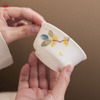 Cốc trà Nhật Bản Cốc trà Trung Quốc Máy rửa chén Cốc Latte thủ công an toàn cho bữa tiệc tại nhà