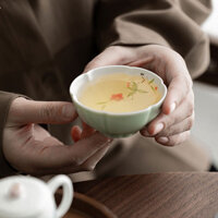 Cốc trà Trung Quốc thanh lịch Thiết kế đẹp Cốc Mini sứ cho cà phê trà