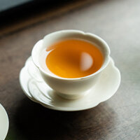 [Cốc trà xám cỏ có đế lót ly chống bỏng Bộ trà Kung Fu Cốc đơn Bộ cốc trà gốm cỡ nhỏ