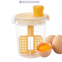 Cốc trộn nhà bếp ZHUXAOWAN, Máy trộn gia vị cầm tay hình chữ U, Tiết kiệm thời gian tiện lợi Đường quy mô rõ ràng Salad chống bụi Chai lắc nhà bếp