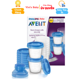Cốc Trữ Sữa Via Philips Avent 618.10 - 10Ly -180Ml