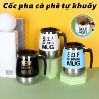 cốc tự khuấy inox 400ml,cốc pha cà phê tự khuấy,Cốc Pha Đồ Uống Tự Động Giữ Nhiệt Đa Năng