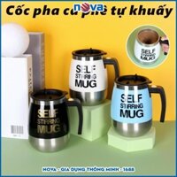 cốc tự khuấy inox 400ml,cốc pha cà phê tự khuấy,Cốc Pha Đồ Uống Tự Động Giữ Nhiệt Đa Năng