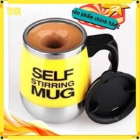 Cốc tự khuấy pha ngũ cốc ruột inox tay cầm nhựa - Tidy house